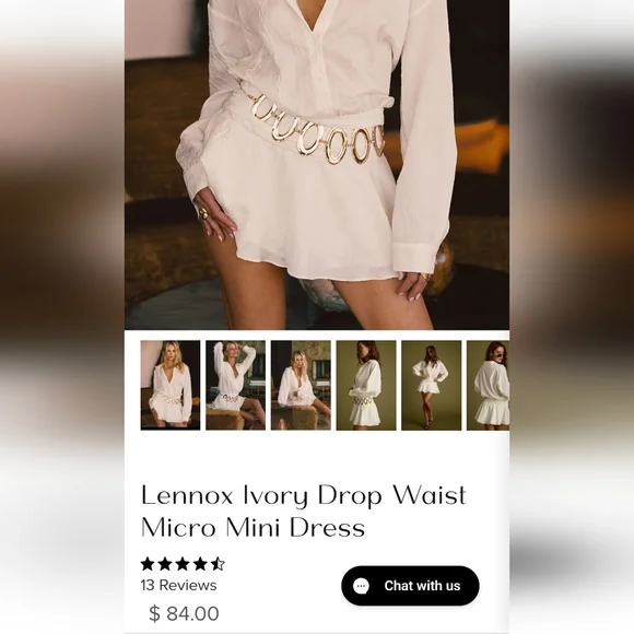 Lennox Micro Mini Dress - Picture 2 of 4